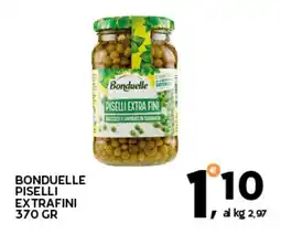 Extra Supermercati Bonduelle piselli extrafini offerta