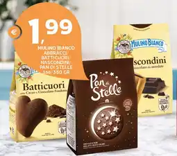 Extra Supermercati Mulino bianco abbracci/ batticuori/ nascondini/ pan di stelle offerta