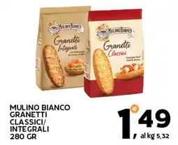 Extra Supermercati Mulino bianco granetti classici/ integrali offerta