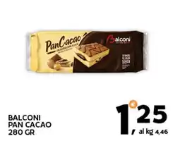 Extra Supermercati Balconi pan cacao offerta