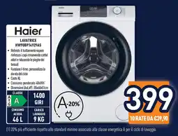 Unieuro Haier LAVATRICE HW90BP14929AS offerta