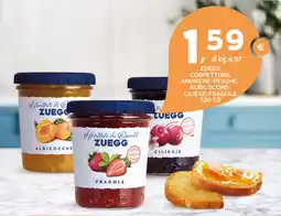 Extra Supermercati Zuegg confettura amarene/pesche/ albicocche/ ciliege/fragole offerta