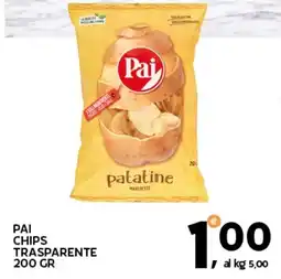 Extra Supermercati Ραι chips trasparente offerta