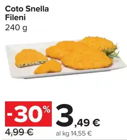 Carrefour Market Coto Snella Fileni offerta