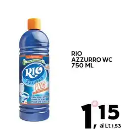 Extra Supermercati Rio azzurro wc offerta