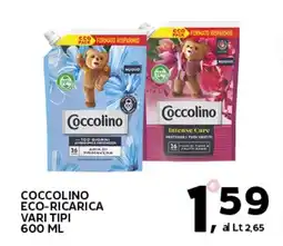 Extra Supermercati Coccolino eco-ricarica vari tipi offerta