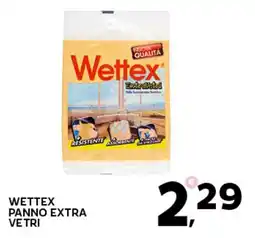 Extra Supermercati Wettex panno extra vetri offerta