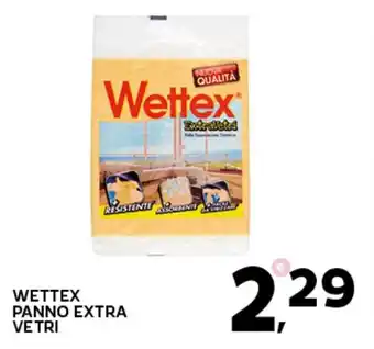 Extra Supermercati Wettex panno extra vetri offerta
