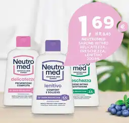 Extra Supermercati Neutromed sapone intimo delicatezza/ freschezza/ lenitivo offerta