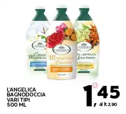 Extra Supermercati L'angelica bagnodoccia vari tipi offerta
