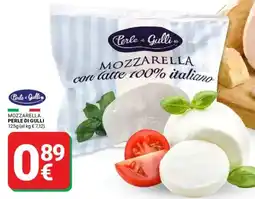 Supermercati Gulliver Mozzarella PERLE DI GULLI offerta