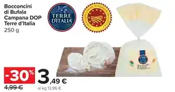 Carrefour Market Bocconcini di Bufala Campana DOP Terre d'Italia offerta