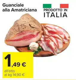 Carrefour Market Guanciale alla Amatriciana offerta
