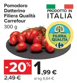 Carrefour Market Pomodoro Datterino Filiera Qualità Carrefour offerta