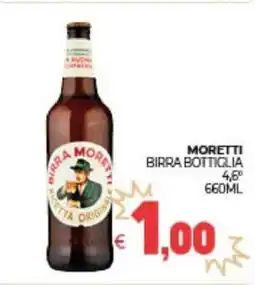 Eté Moretti birra bottiglia 4,6° offerta