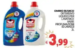 Eté Omino bianco detersivo liquido per lavatrice varie profumazioni offerta