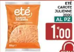 Eté Eté carote julienne offerta