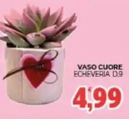 Eté Vaso cuore offerta