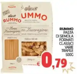 Eté Rummo pasta di semola formati classici varie trafile offerta