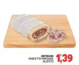 Eté Artigian pancetta pressata all'etto offerta