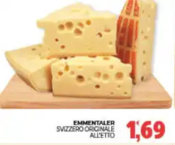 Eté Emmentaler svizzero originale all'etto offerta
