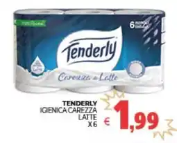 Eté Tenderly igienica carezza latte x 6 offerta