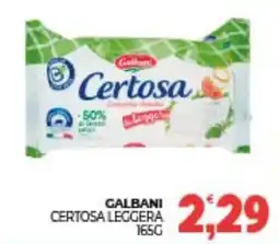 Eté Galbani certosa leggera offerta