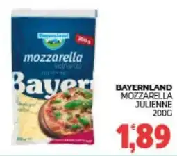 Eté Bayernland mozzarella julienne offerta