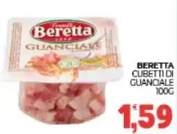 Eté Beretta cubetti di guanciale offerta
