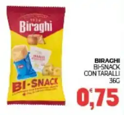 Eté Biraghi bi-snack contaralli offerta