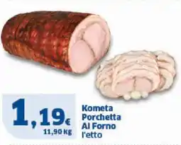 Sigma Kometa porchetta al forno l'etto offerta