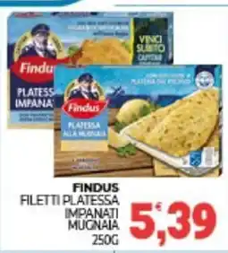 Eté Findus filetti platessa impanati mugnaia offerta