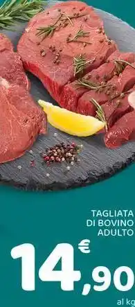 Conad Tagliata di bovino adulto offerta