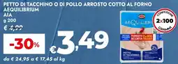 Bennet Petto di tacchino o di pollo arrosto cotto al forno aequilibrium ΑΙΑ offerta