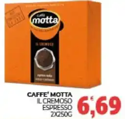 Eté Caffe' motta il cremoso espresso offerta