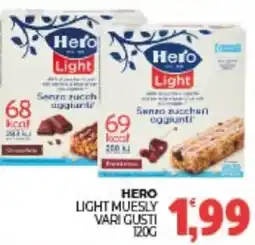 Eté Hero light muesly vari gusti offerta