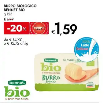 Bennet Burro biologico BENNET BIO offerta