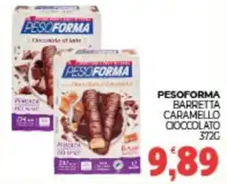 Eté Pesoforma barretta caramello cioccolato offerta