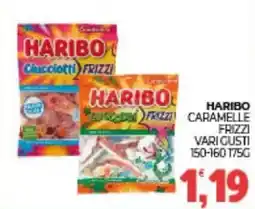 Eté Haribo caramelle frizzi vari gusti offerta
