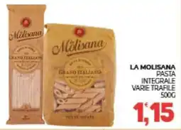 Eté La molisana pasta integrale varie trafile offerta