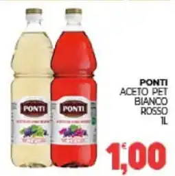 Eté Ponti aceto pet bianco rosso offerta