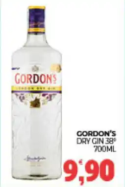 Eté Gordon's dry gin 38° offerta