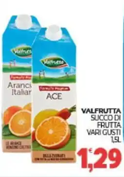 Eté Valfrutta succo di frutta vari gusti offerta