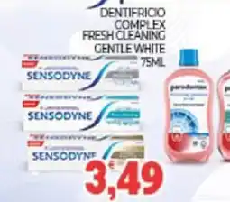 Eté Dentifricio complex fresh cleaning gentle white offerta