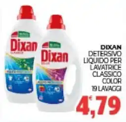 Eté Dixan detersivo liquido per lavatrice classico color offerta