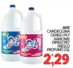 Eté Ace candeggina denso piu' armonie denso piu' fresco profumo offerta