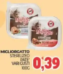 Eté Migliorgatto sterilized pate vari gusti offerta