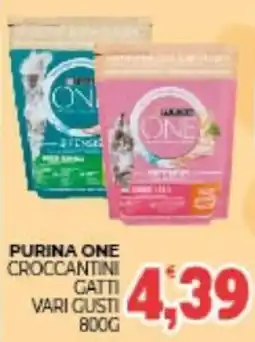 Eté Purina one croccantini gatti vari gusti offerta