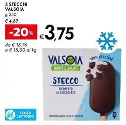 Bennet 3 stecchi VALSOIA offerta