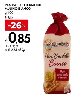 Bennet Pan bauletto bianco MULINO BIANCO offerta